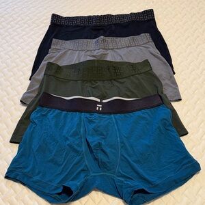 Tommy John Men's Boxer Briefs - Blue, Green, Gray, Black